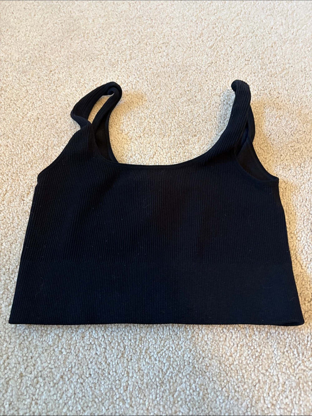 Zenana Ribbed Long Line Bra Top